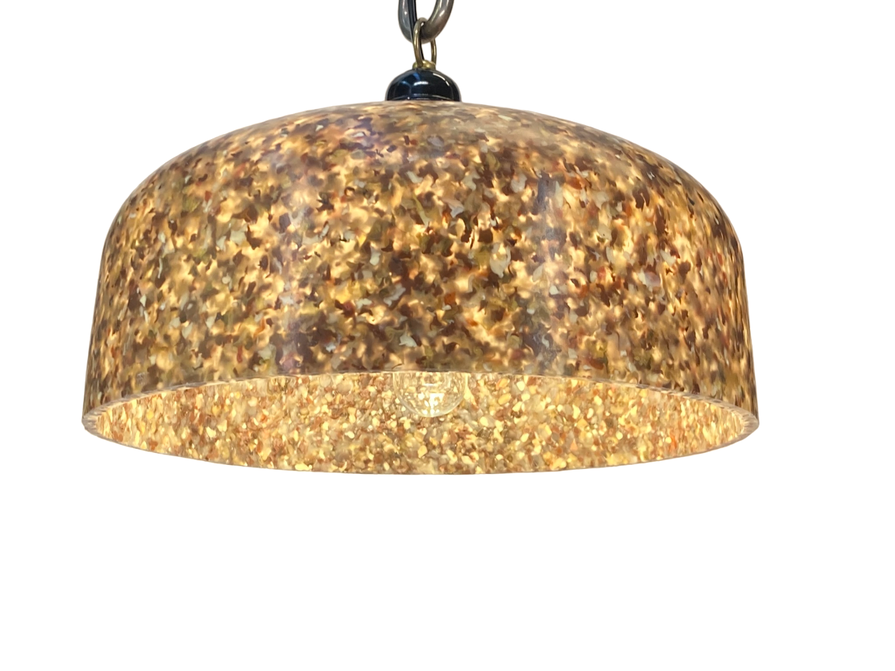 Circulaire Lamp Goud